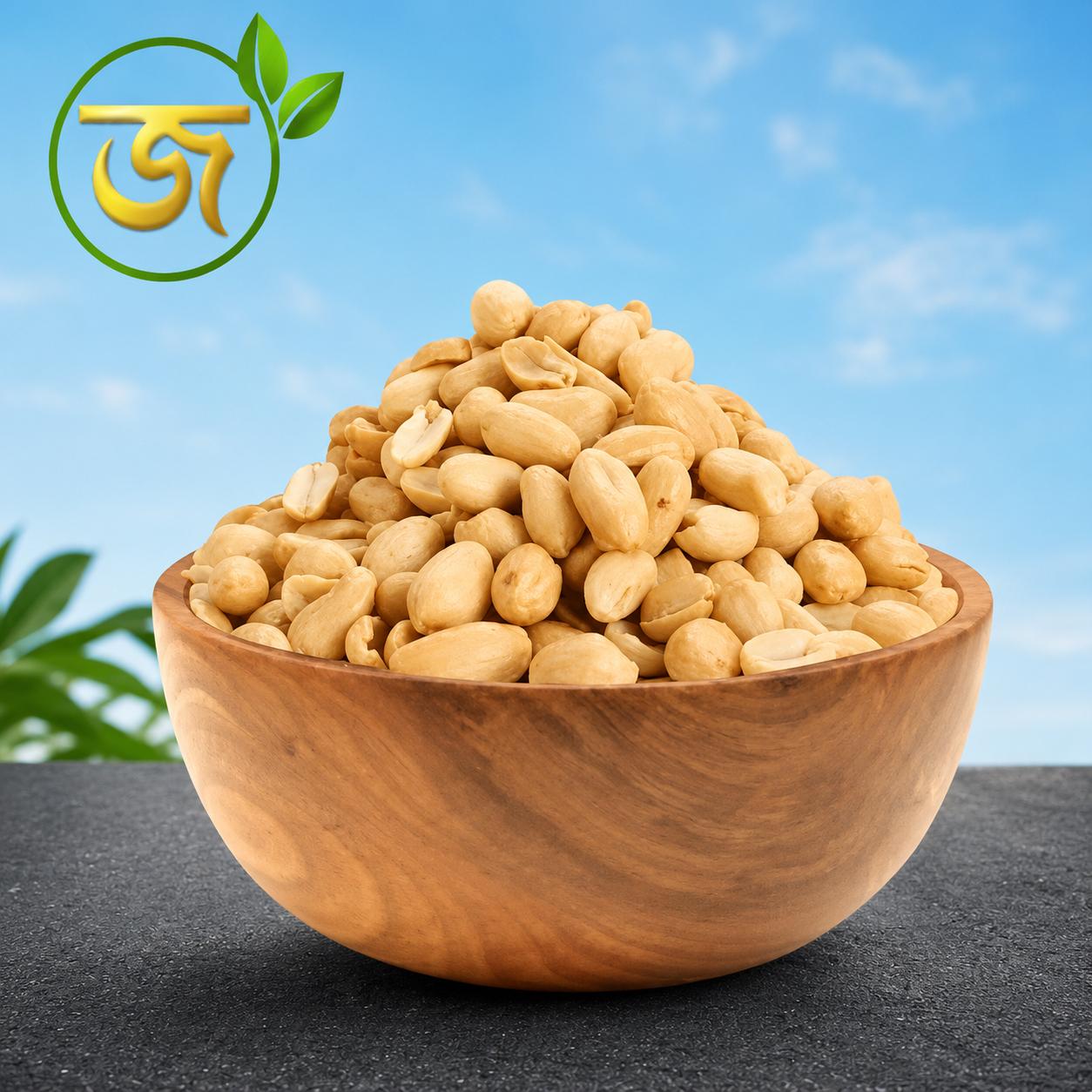 দেশি ভাজা চিনাবাদাম (রোস্টেড পিনাট)